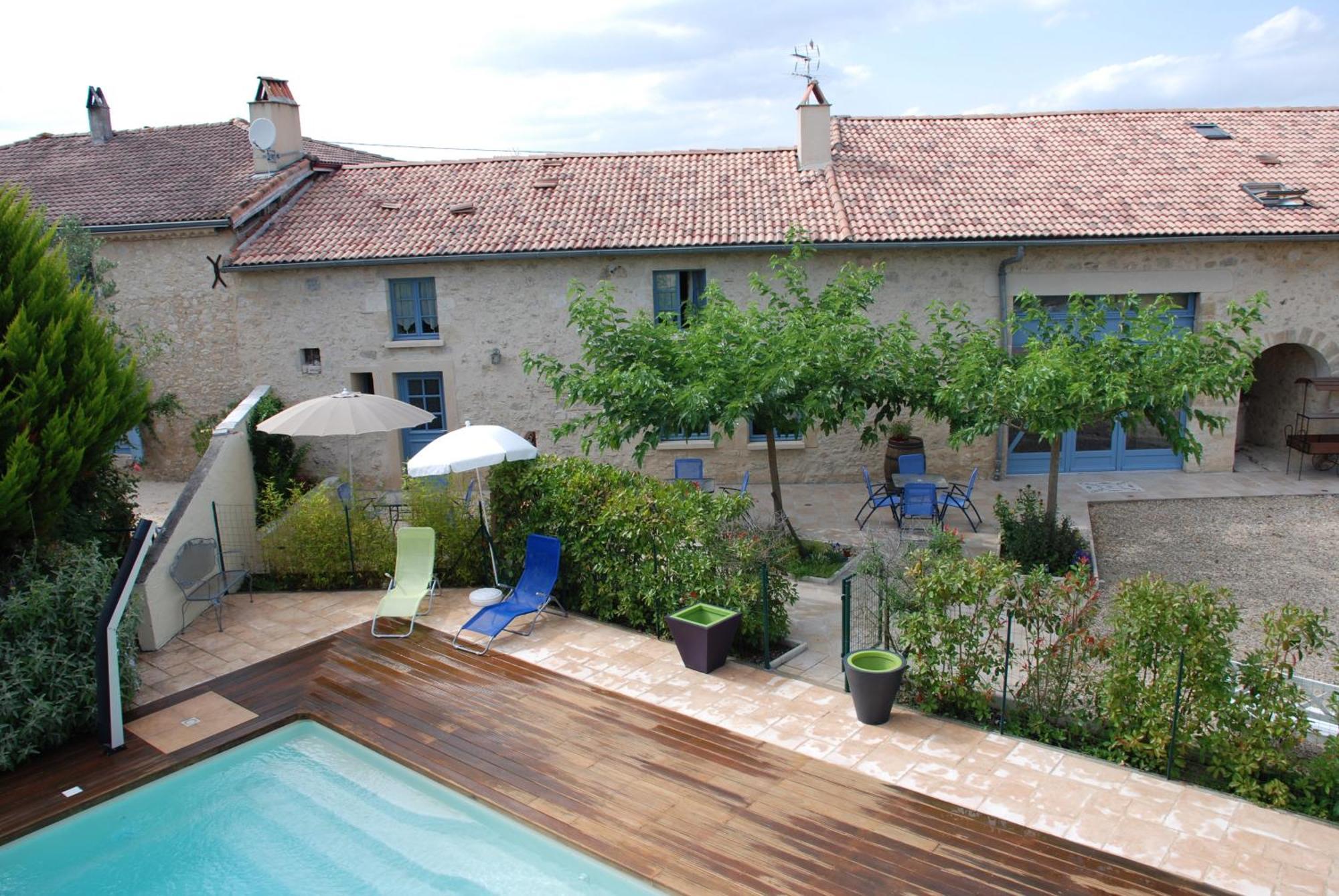 Chambres D'Hotes Du Clos Semper Felix Sainte-Bazeille エクステリア 写真