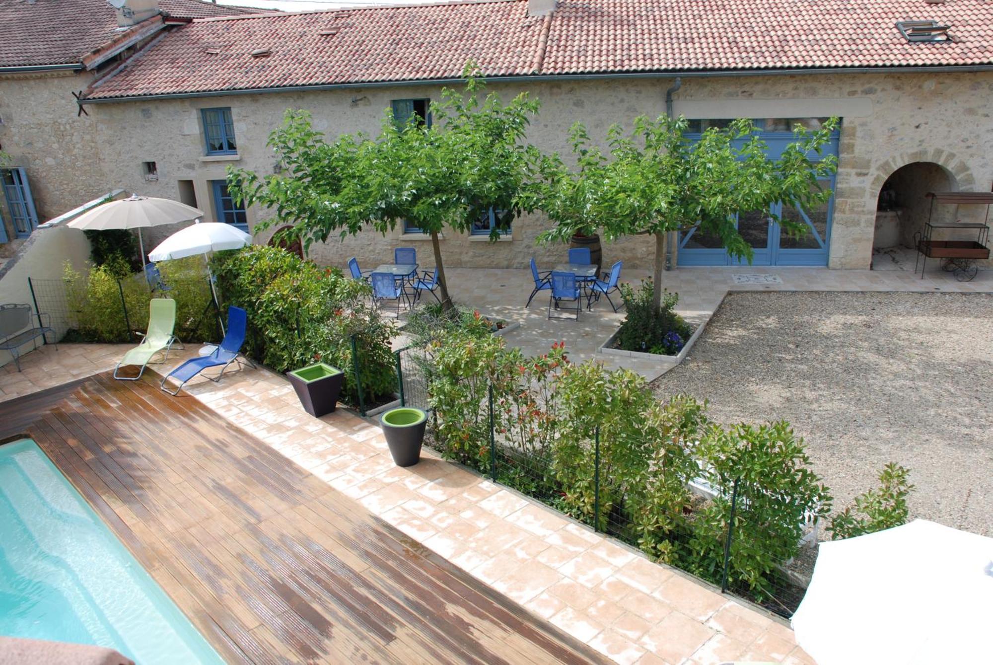 Chambres D'Hotes Du Clos Semper Felix Sainte-Bazeille エクステリア 写真