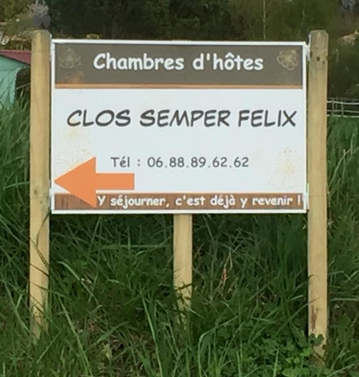 Chambres D'Hotes Du Clos Semper Felix Sainte-Bazeille エクステリア 写真